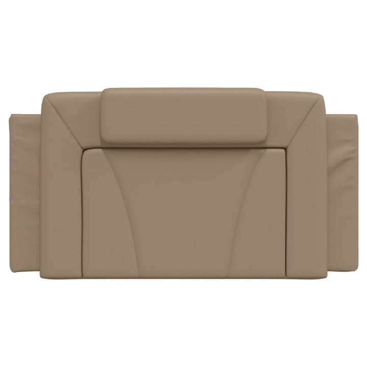 gavlpude Viana 100 cm kunstlæder cappuccinofarvet