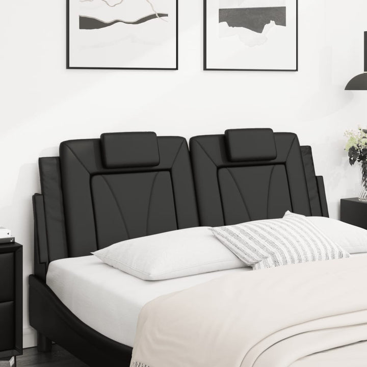 gavlpude Viana 120 cm kunstlæder sort