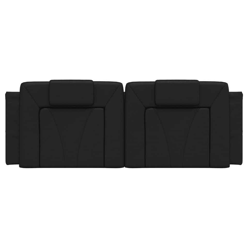 gavlpude Viana 120 cm kunstlæder sort