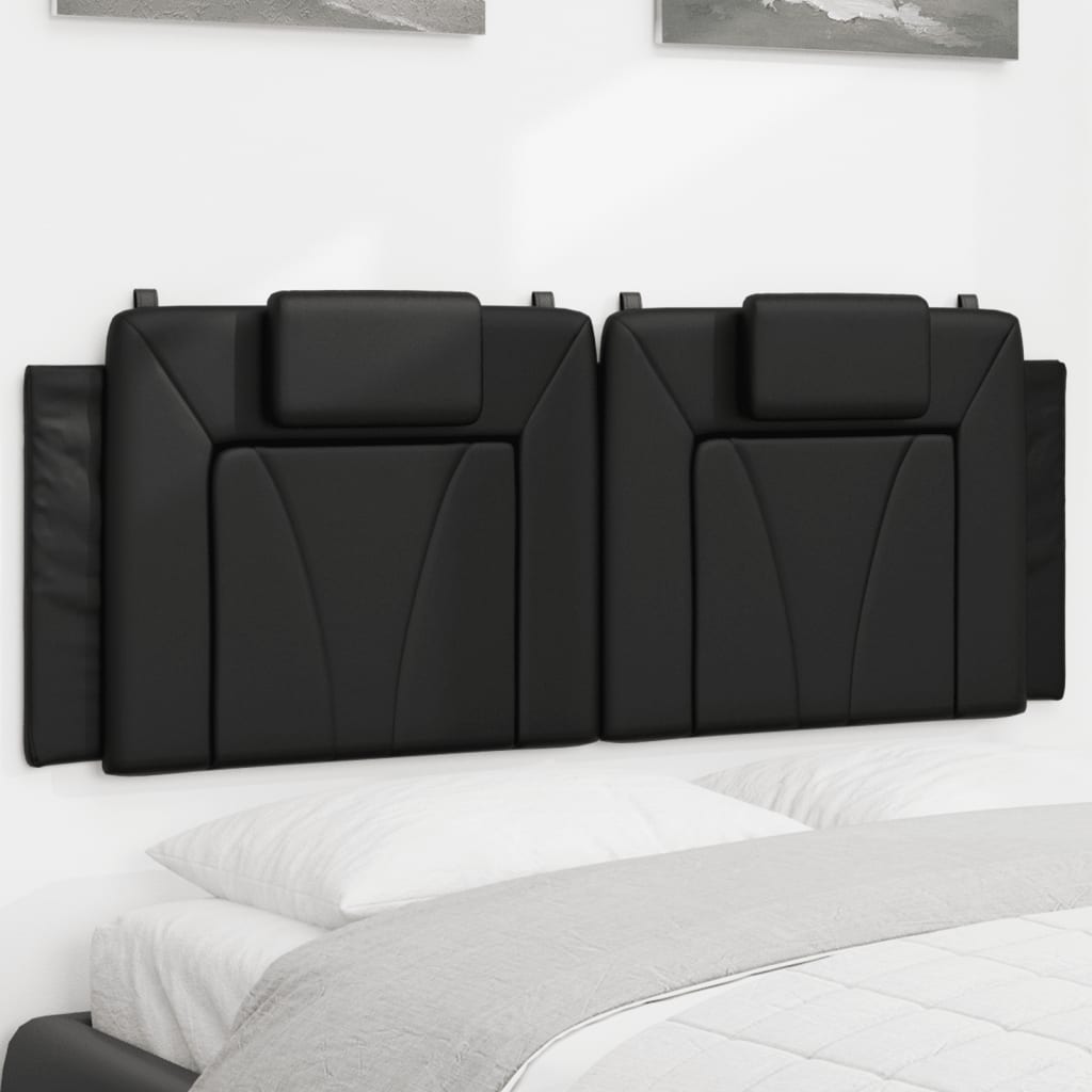 gavlpude Viana 120 cm kunstlæder sort