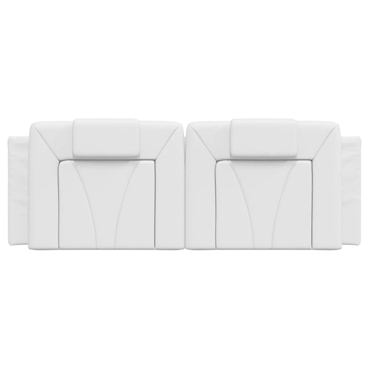 gavlpude Viana 120 cm kunstlæder hvid