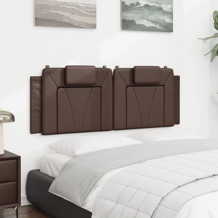 gavlpude Viana 120 cm kunstlæder brun