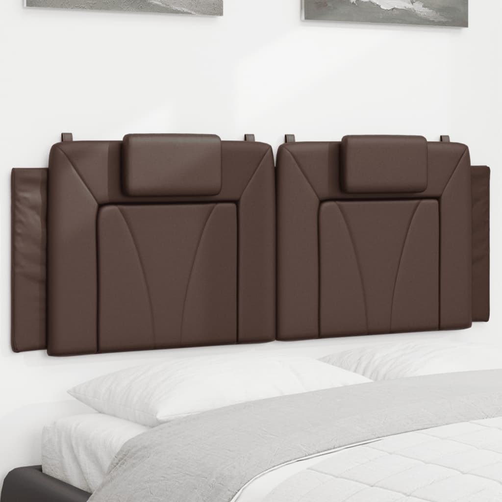 gavlpude Viana 120 cm kunstlæder brun