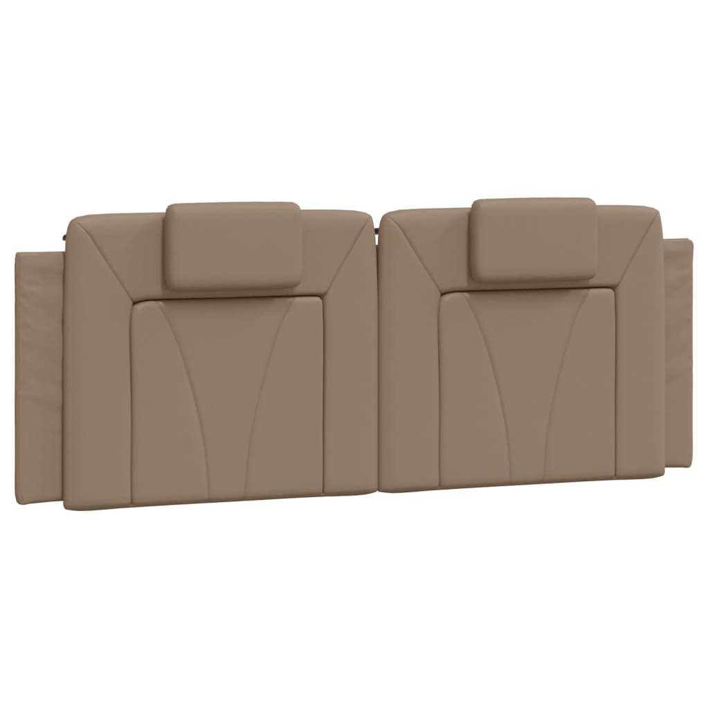 gavlpude Viana 120 cm kunstlæder cappuccinofarvet