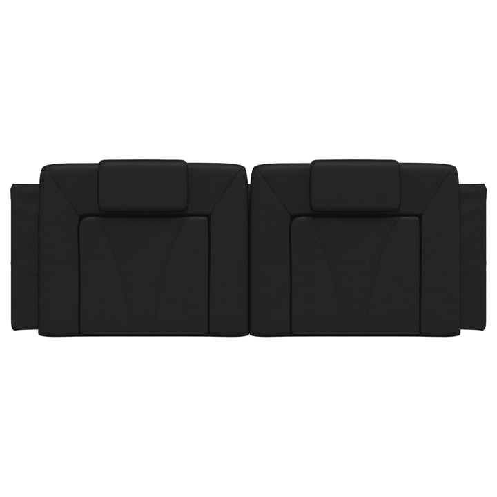 gavlpude Viana 140 cm kunstlæder sort