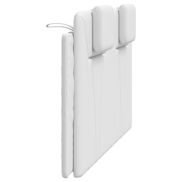 gavlpude Viana 140 cm kunstlæder hvid