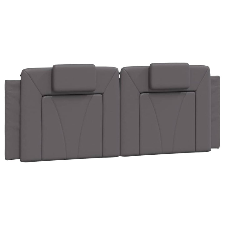 gavlpude Viana 140 cm kunstlæder grå