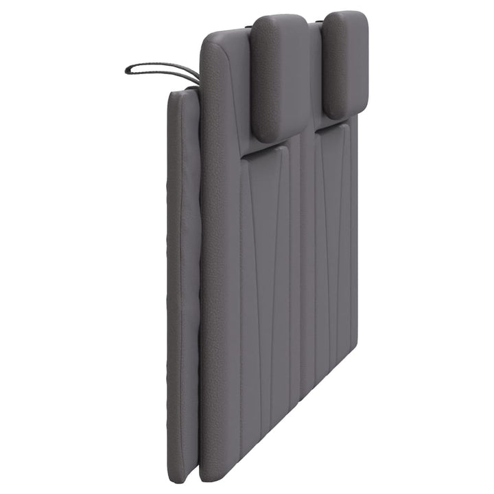 gavlpude Viana 140 cm kunstlæder grå