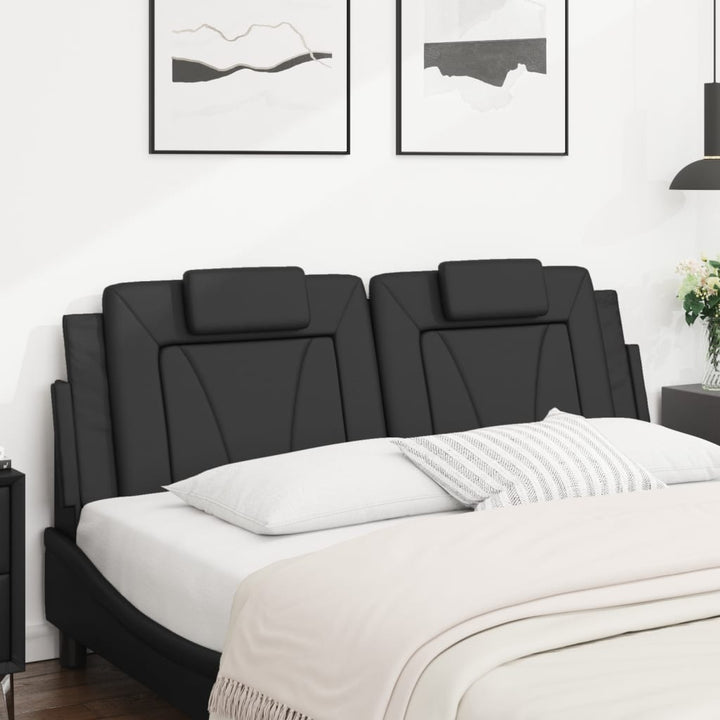 gavlpude Viana 160 cm kunstlæder sort