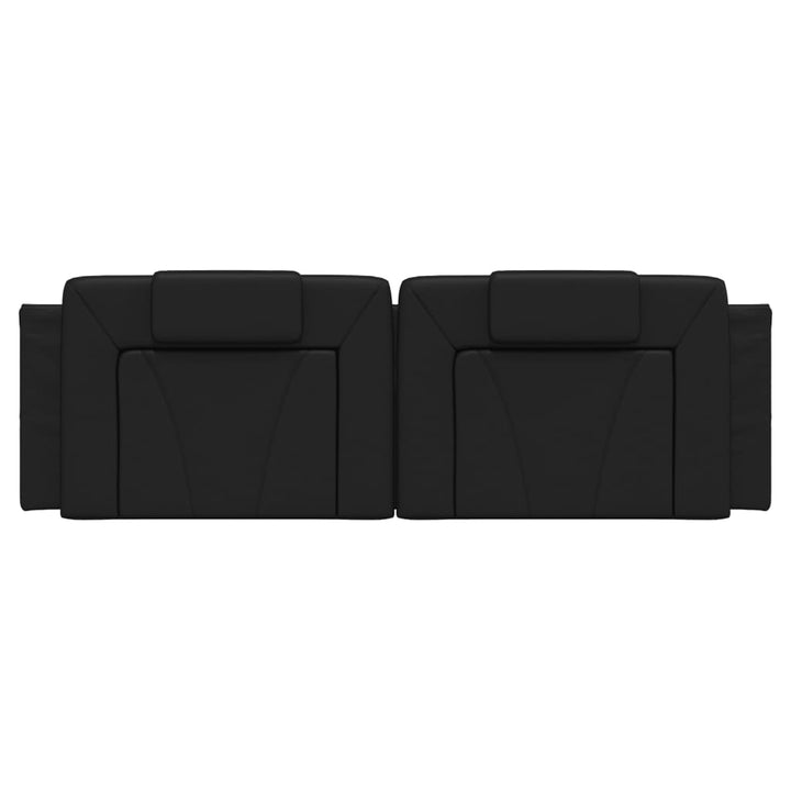 gavlpude Viana 160 cm kunstlæder sort