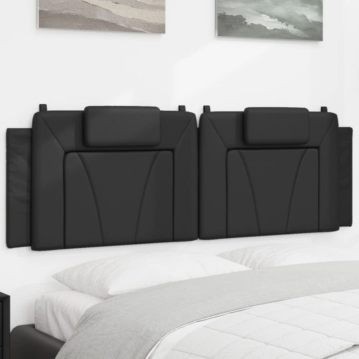 gavlpude Viana 160 cm kunstlæder sort