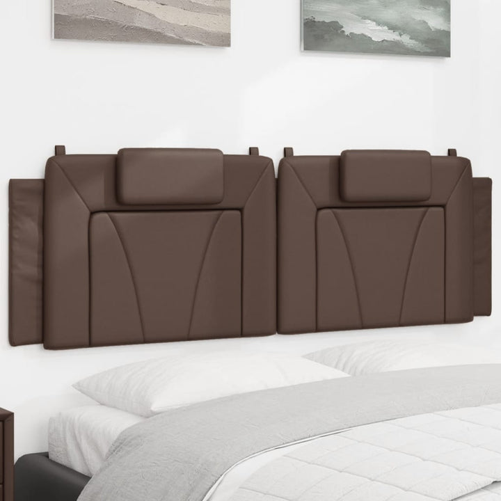 gavlpude Viana 160 cm kunstlæder brun