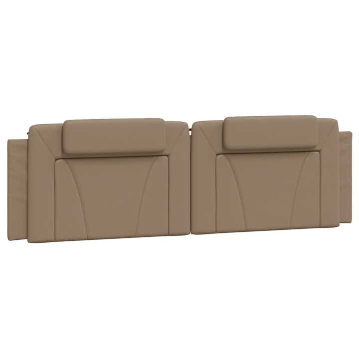 gavlpude Viana 180 cm kunstlæder cappuccinofarvet