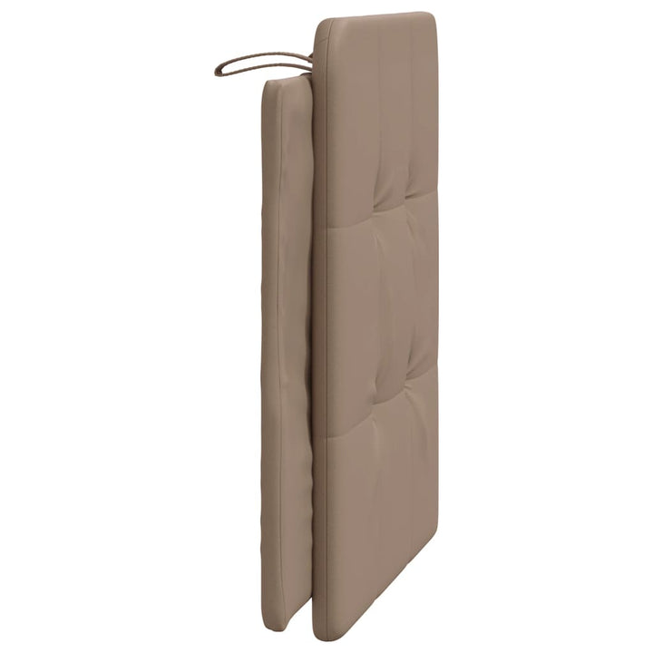 gavlpude Zadar 90 cm kunstlæder cappuccinofarvet