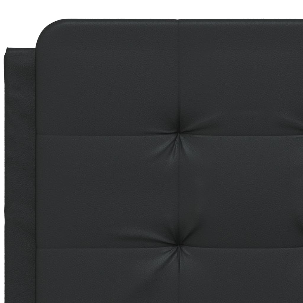 gavlpude Zadar 120 cm kunstlæder sort