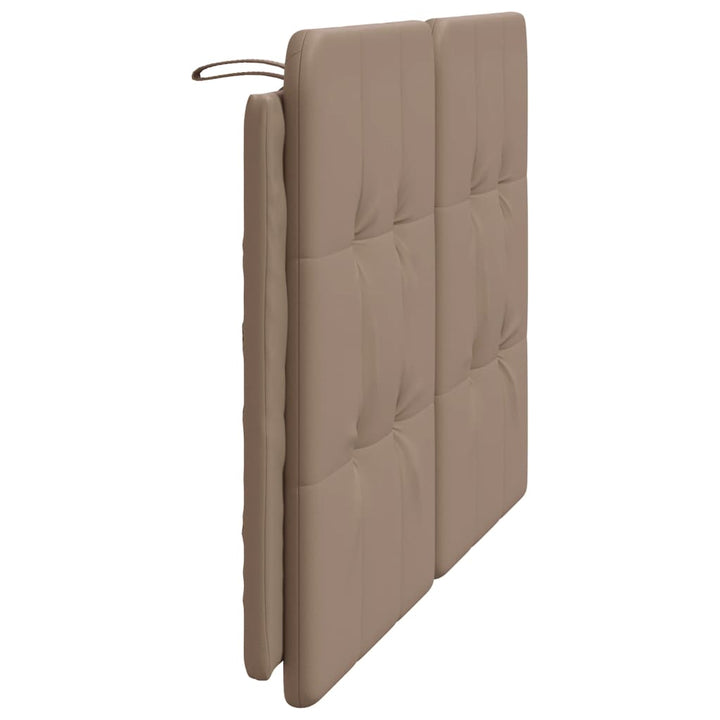 gavlpude Zadar 140 cm kunstlæder cappuccinofarvet