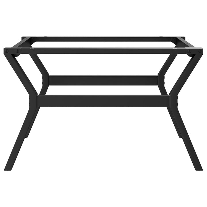 bordben til sofabord 80x70x43 cm Y-stel stål