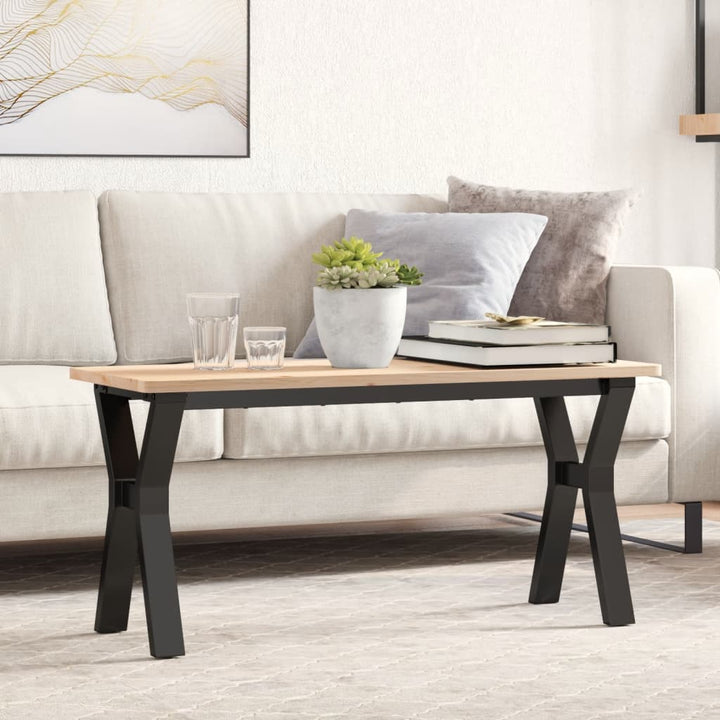 bordben til sofabord 90x30x43 cm Y-stel stål