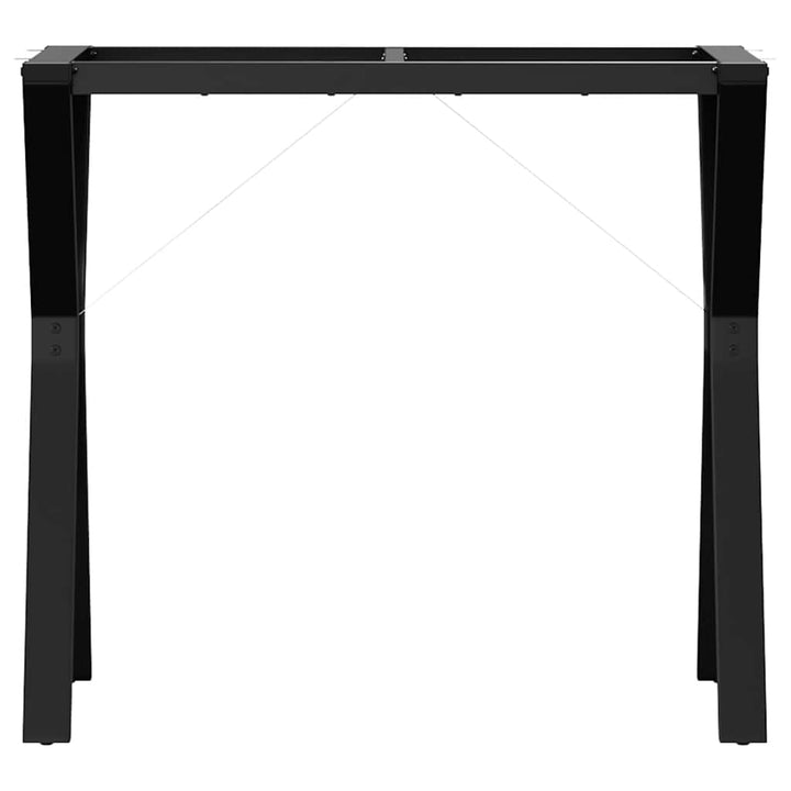 bordben til spisebord 80x40x73 cm Y-stel stål