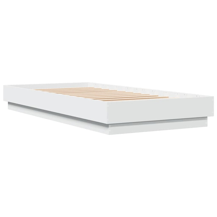 sengeramme 100x200 cm konstrueret træ hvid