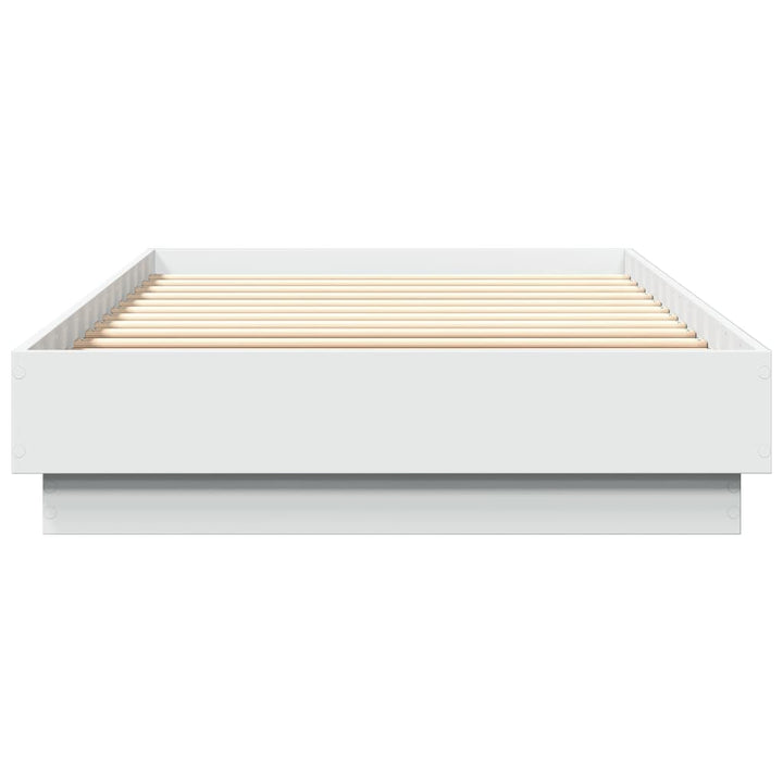 sengeramme 100x200 cm konstrueret træ hvid