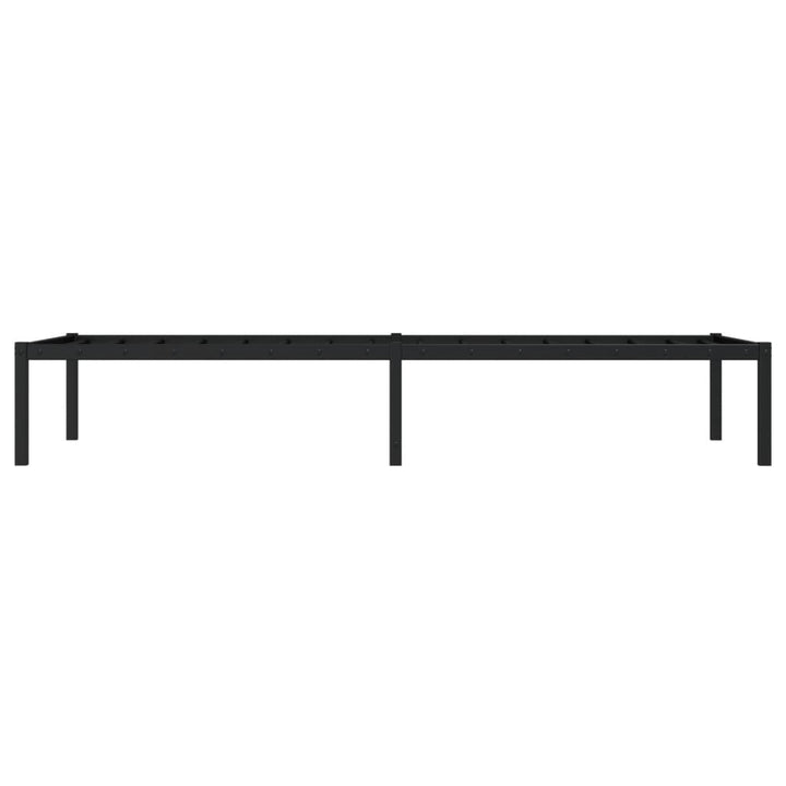sengeramme 80x200 cm metal sort