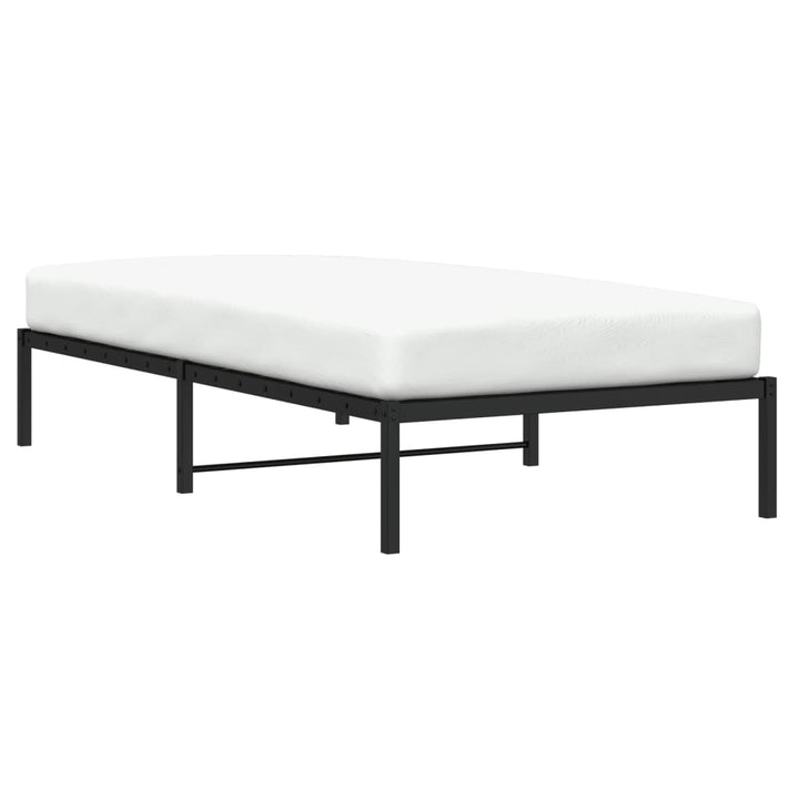 sengeramme 100x200 cm metal sort