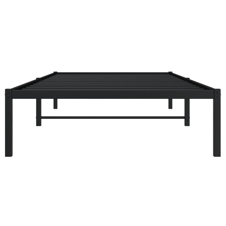 sengeramme 100x200 cm metal sort