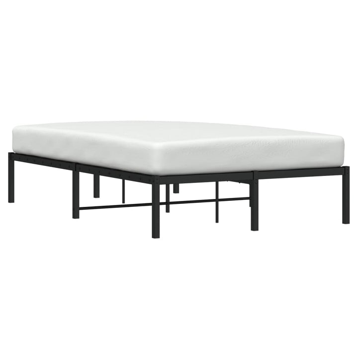 sengeramme 120x190 cm metal sort