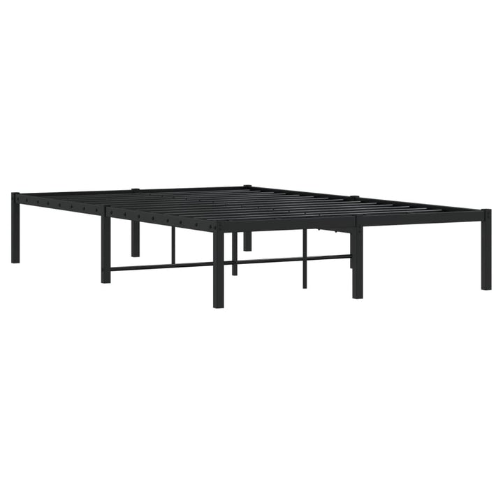 sengeramme 120x200 cm metal sort