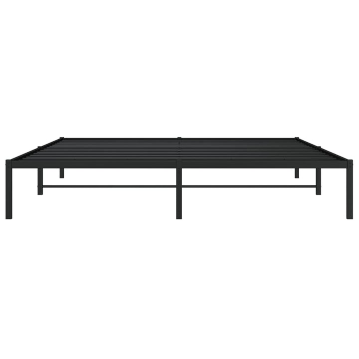 sengeramme 180x200 cm metal sort