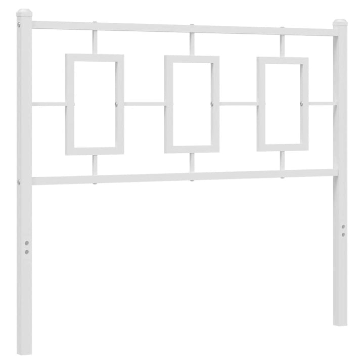 udskiftningsgavl 100 cm metal hvid