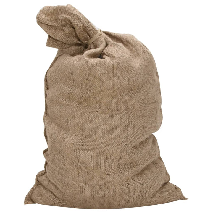 jutesække 5 stk. 60x105 cm 100 % jute 340 g/m2