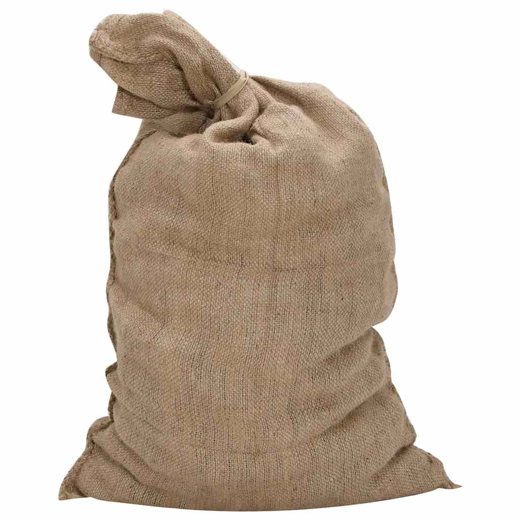 jutesække 30 stk. 60x105 cm 100 % jute 340 g/m2