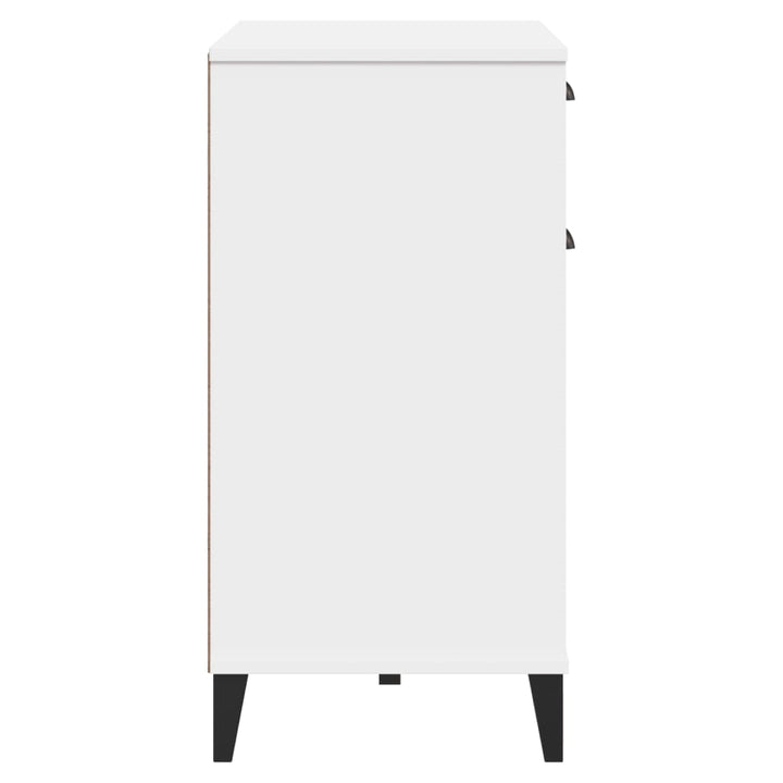 skænk VIKEN 80x40x80 cm konstrueret træ hvid