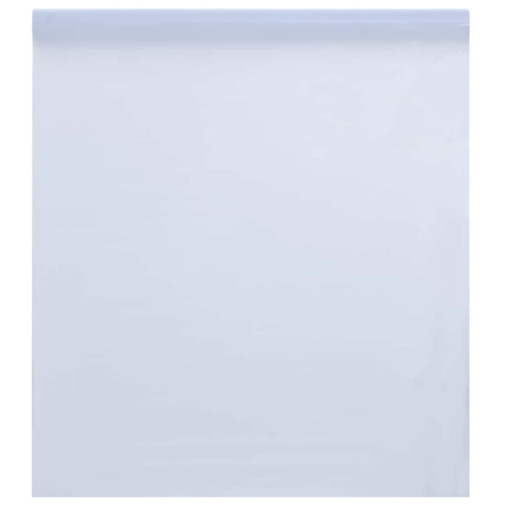 vinduesfolie 45x2000 cm statisk PVC matteret hvid