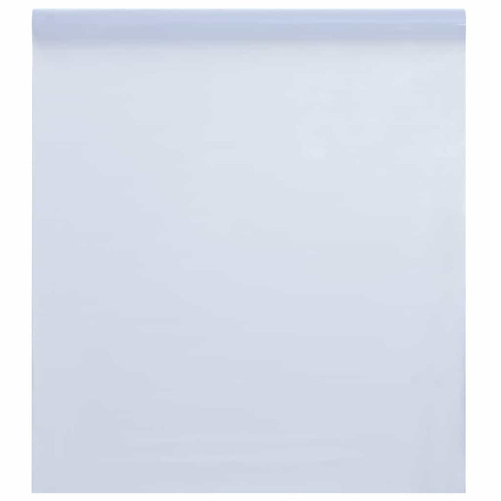 vinduesfolie 60x2000 cm statisk PVC matteret hvid