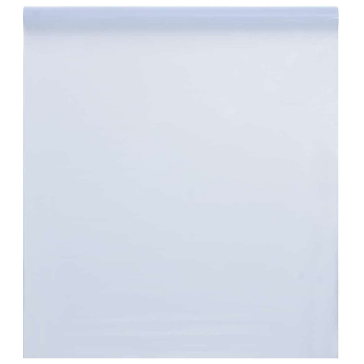 vinduesfolie 90x1000 cm statisk PVC matteret hvid