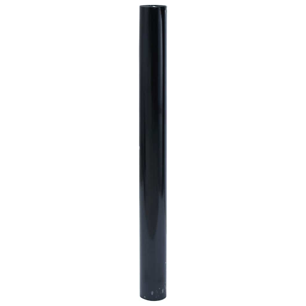 vinduesfolie 45x2000 cm statisk PVC matteret sort