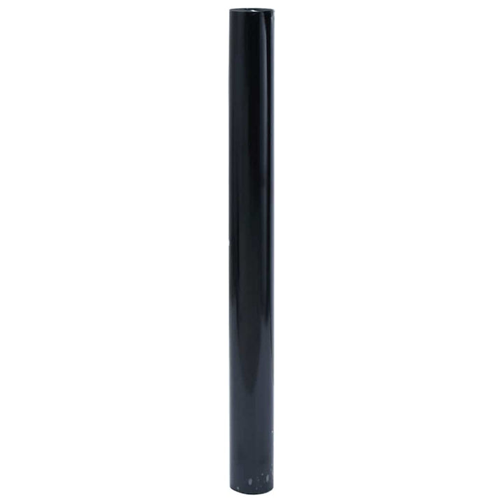 vinduesfolie 45x2000 cm statisk PVC matteret sort