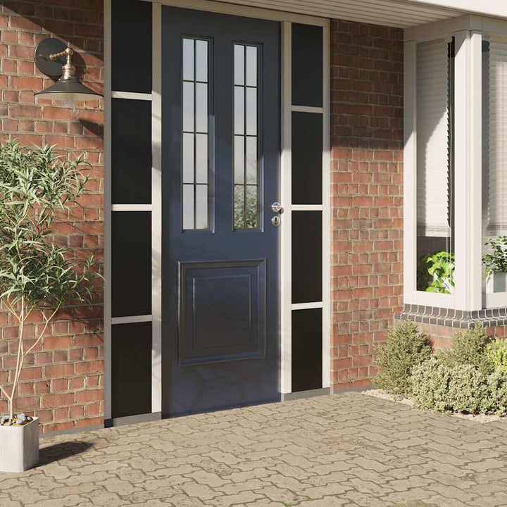 vinduesfolie 60x2000 cm statisk PVC matteret sort