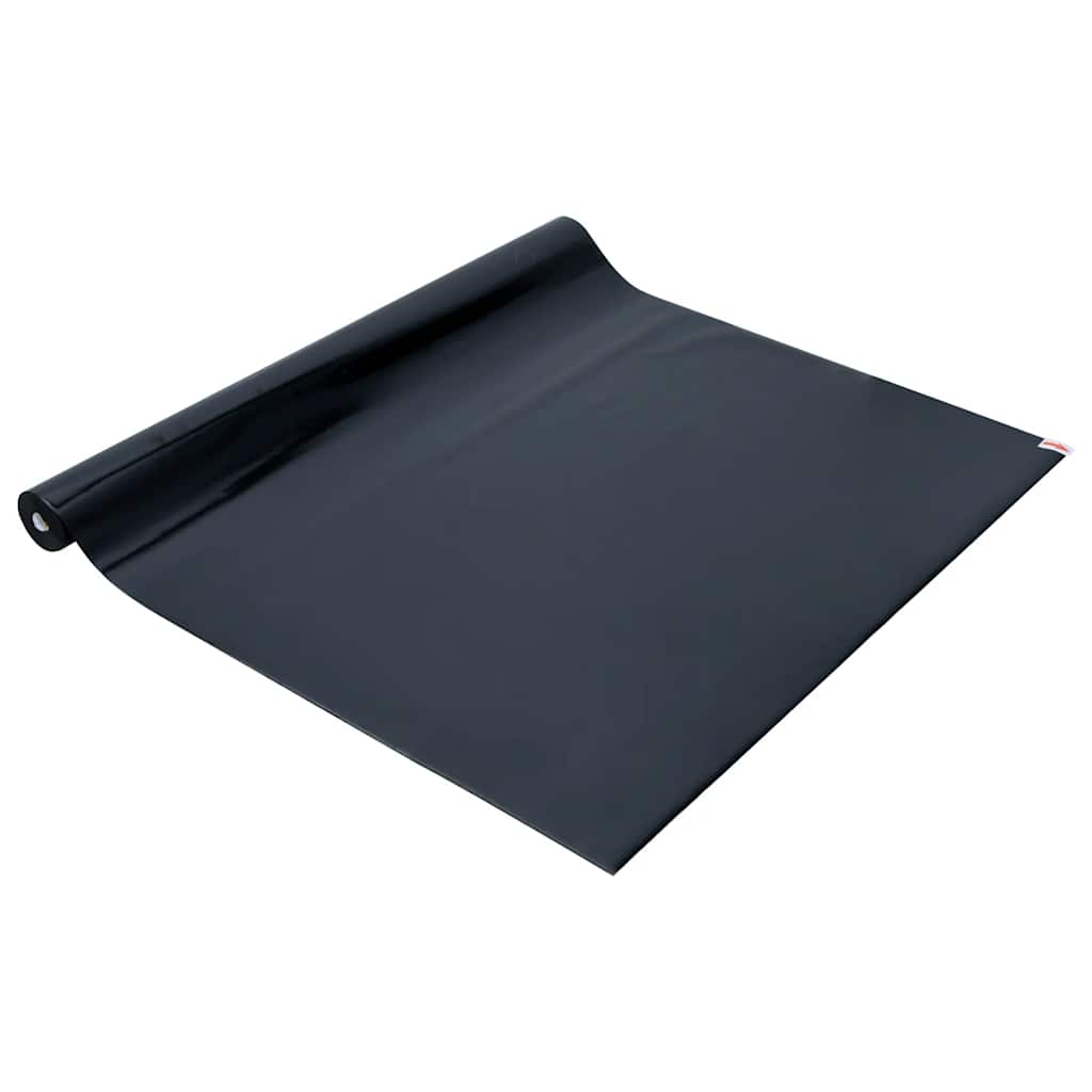 vinduesfolie 60x2000 cm statisk PVC matteret sort