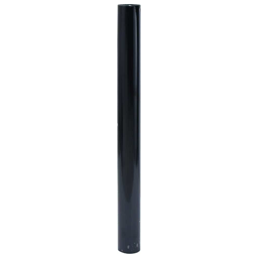 vinduesfolie 90x1000 cm statisk PVC matteret sort