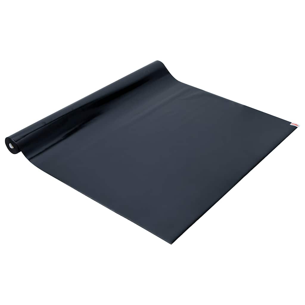 vinduesfolie 90x1000 cm statisk PVC matteret sort