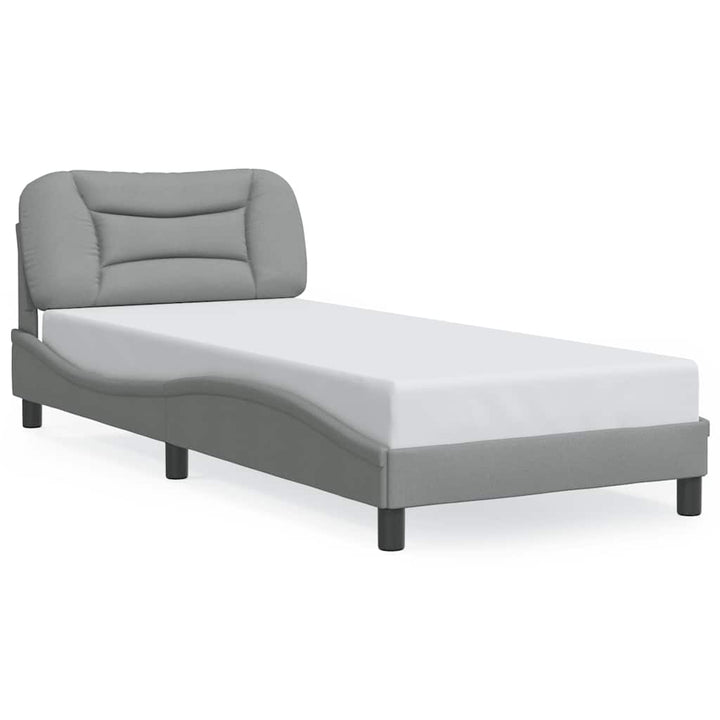 sengeramme uden madras Hvar Lysegrå 80x200 cm Stof