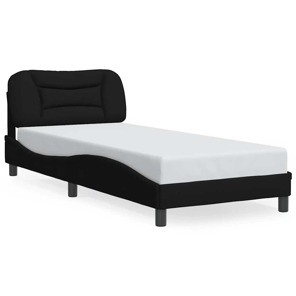 sengeramme uden madras Hvar 80x200 cm stof sort