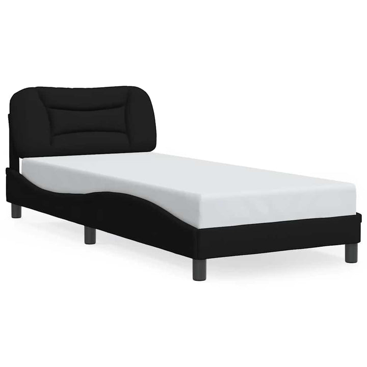 sengeramme uden madras Hvar 80x200 cm stof sort