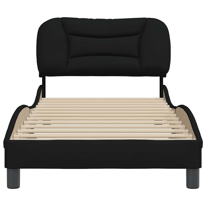 sengeramme uden madras Hvar 80x200 cm stof sort