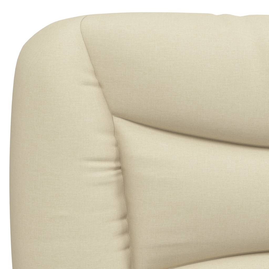 sengeramme uden madras Hvar 80x200 cm stof cremefarvet