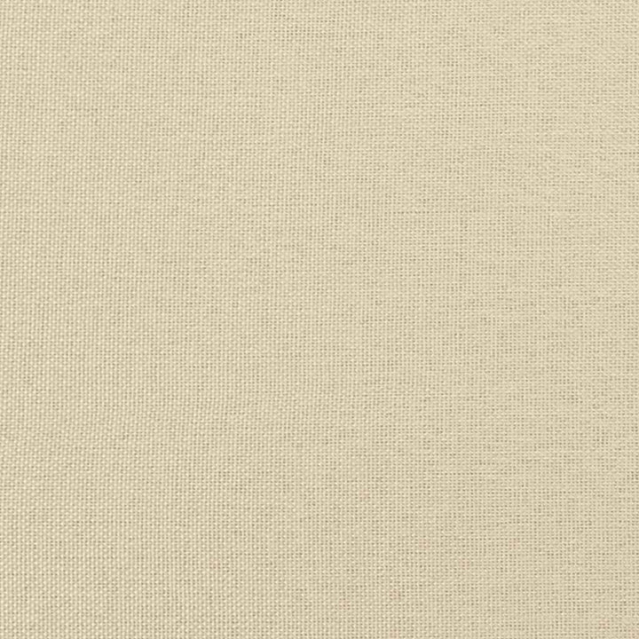 sengeramme uden madras Hvar 90x190 cm stof cremefarvet